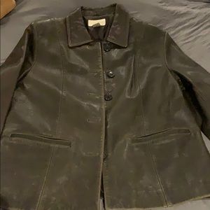 Leather jacket